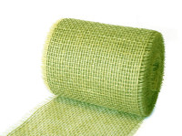 Partytischdecke.de | Sizoband Jute 15 cm x 10 m Kiwi Partytischdecke.de | Sizoband Jute 15 cm x 10 m Kiwi