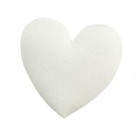 Partytischdecke.de | Satin Deko Herzen Ø 2,5 cm weiss 24 Stück Partytischdecke.de | Satin Deko Herzen Ø 2,5 cm weiss 24 Stück
