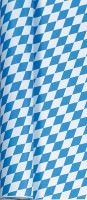 Partytischdecke.de | Tischdecke 0,84 m x 5 m Dunisilk+ Bayernraute
