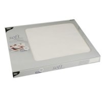 Partytischdecke.de | Tischset Soft Selechtion 30 x 40 cm weiss