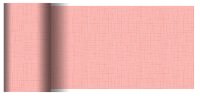 Partytischdecke.de | Tischläufer 15 cm x 20 m Dunicel Linnea mellow rose