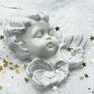Partytischdecke.de | Servietten 33x33 Peaceful angel 20 Stück