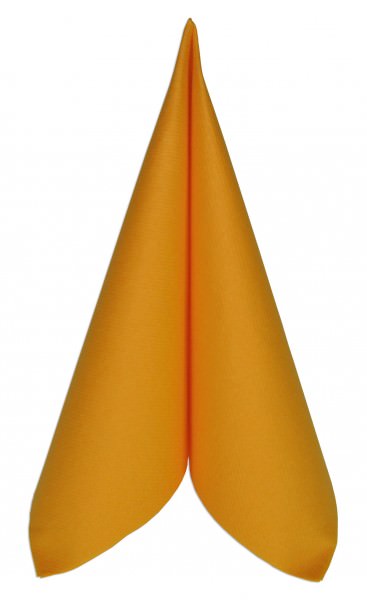 Partytischdecke.de | Serviette Mank Linclass 25x25 orange/curry 250 Stück