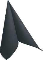 Partytischdecke.de | Serviette Duni Dunilin 40x40 schwarz