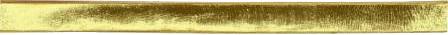 Verzierwachsstreifen Flach 20 cm x 4 mm gold 4 Stück