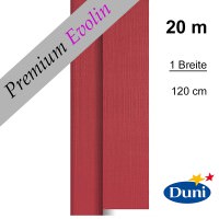 Partytischdecke.de | Premium Tischdecke Duni 1,20 x 20 m Evolin bordeaux