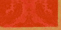 Partytischdecke.de | Mitteldecke 84 x 84 cm Duni Dunicel Royal mandarin