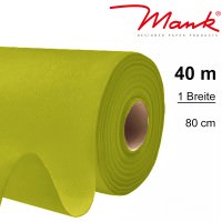 Partytischdecke.de | Tischdecke Mank Linclass 0,80 x 40 m kiwi