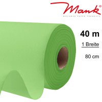 Partytischdecke.de | Tischdecke Mank Linclass 0,80 x 40 m apfelgrün