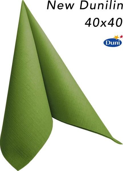 Partytischdecke.de | Serviette Duni Dunilin 40x40 leaf green