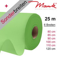 Partytischdecke.de | Tischdecke Mank Linclass 1,20 x 25 m apfelgrün