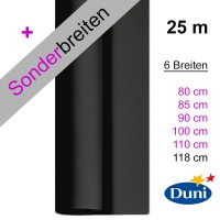 Partytischdecke.de | Tischdecke Duni Dunicel schwarz 25 m x Breite