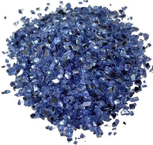 Partytischdecke.de | Spiegelgranulat 1-4 mm violett1 kg Beutel