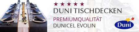 Tischdecken von Duni aus Dunicel
