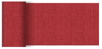 Partytischdecke.de | Tischläufer 15 cm x 20 m Dunicel Linnea bordeaux Partytischdecke.de | Tischläufer 15 cm x 20 m Dunicel Linnea bordeaux