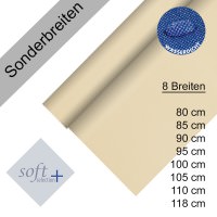 Partytischdecke.de | Tischdecke Soft Selection Plus creme 25 lfm Auswahl