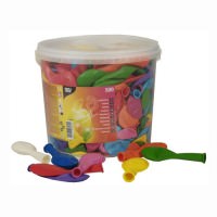 Partytischdecke.de | Luftballons Ø 22 cm farbig sortiert in Dose 100 Stück Partytischdecke.de | Luftballons Ø 22 cm farbig sortiert in Dose 100 Stück