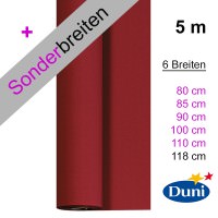Partytischdecke.de | Tischdecke Duni Dunicel bordeaux 5 m x Breite