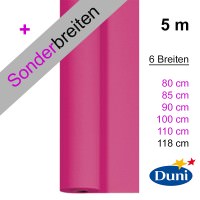 Partytischdecke.de | Tischdecke Duni Dunicel fuchsia 5 m x Breite
