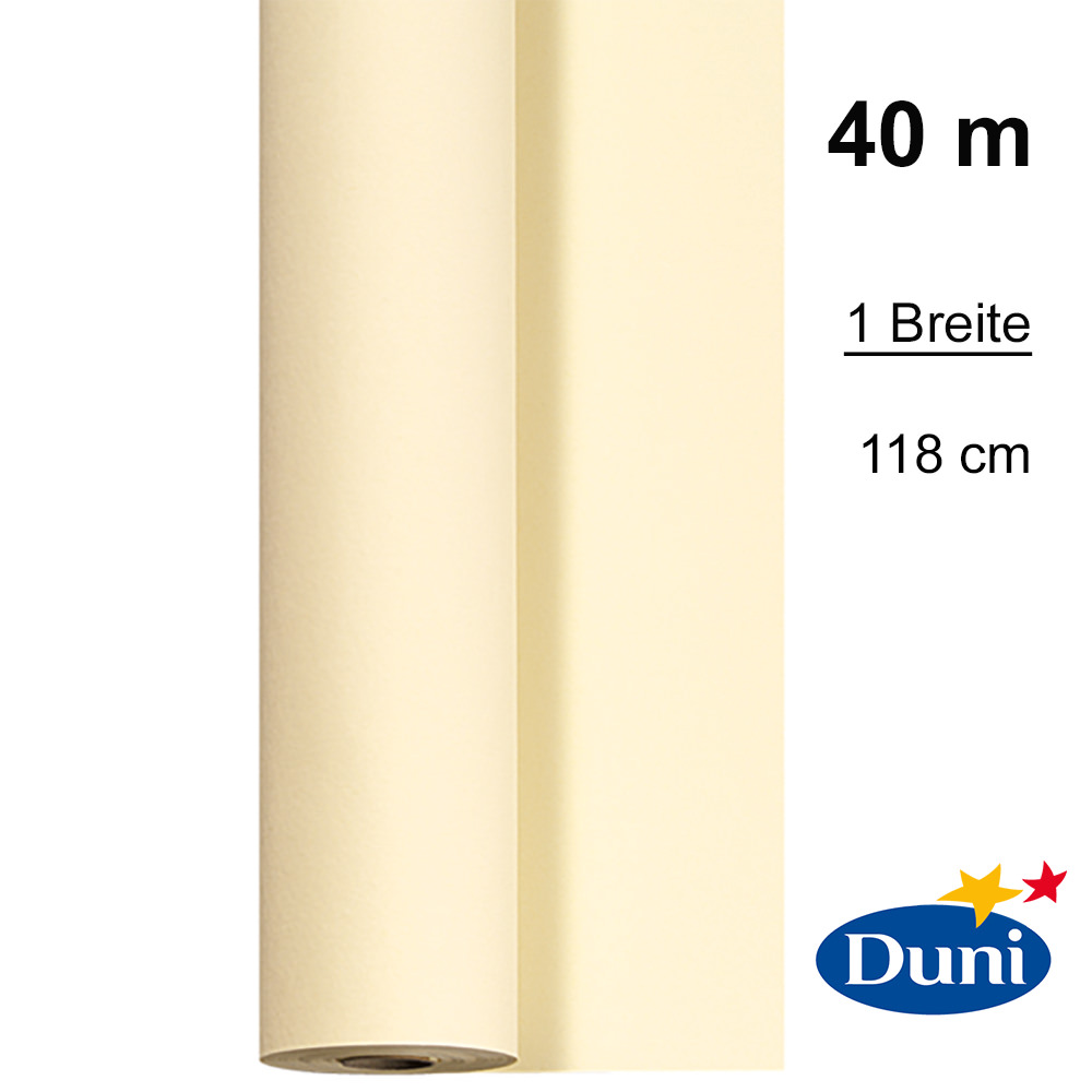 Duni Dunicel Gastro Tischdecke Tischdecken-Rolle 1,20 x 20 m Evolin Weiß NEU 