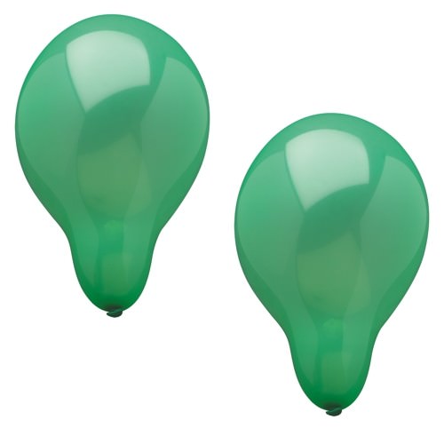 Partytischdecke.de | Luftballons Ø 25 cm grün 10 Stück