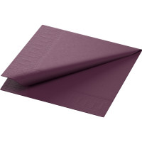 Partytischdecke.de | Duni Serviette Tissue 24x24 1/4 Falz plum Partytischdecke.de | Duni Serviette Tissue 24x24 1/4 Falz plum