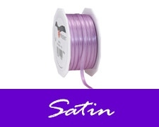 Satinbänder 3, 10 und 25 mm