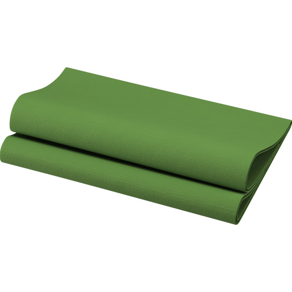 Partytischdecke.de | Duni Serviette Bio Dunisoft 40x40, 1/4 Falz leaf green