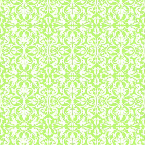 Partytischdecke.de | Servietten Sovie Home 40x40 Livia Ornamentik grün 12 Stück