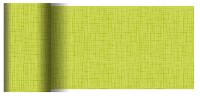 Partytischdecke.de | Tischläufer 15 cm x 20 m Dunicel Linnea kiwi