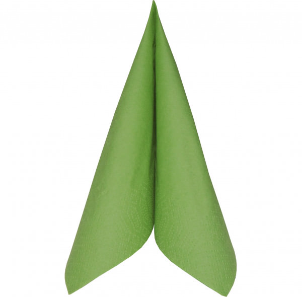 Partytischdecke.de | Duni Serviette Tissue 40x40 herbal green 250er