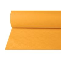 Papaiertischdecke.de | Papiertischdecke Damastprägung 1 x 50 m orange