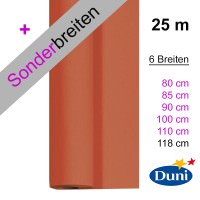 Partytischdecke.de | Tischdecke Duni Dunicel mandarin 25 m x Breite