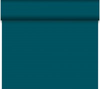 Partytischdecke.de | Tischläufer Duni Tête-à-Tête 0,40 x 24 m ocean teal