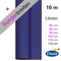 Partytischdecke.de | Duni Dunicel dunkelblau 10 m x Breite