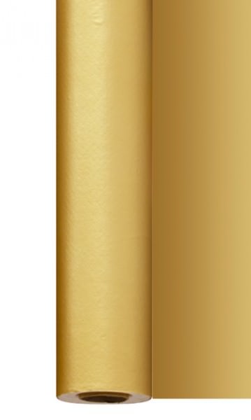 Partytischdecke.de | Tischdecke 1,20 m x 25 m Dunisilk gold