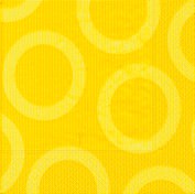 Partytischdecke.de | Servietten 25x25 Circle yellow 20 Stück