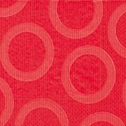 Partytischdecke.de | Servietten 25x25 Circle red 20 Stück