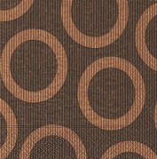 Partytischdecke.de | Servietten 25x25 Circle brown 20 Stück