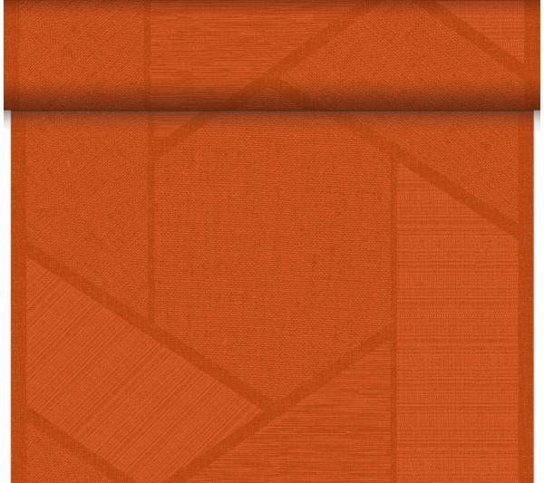 Partytischdecke.de | Duni Tischläufer 40 cm x 24 m Dunicel Elwin Mandarin