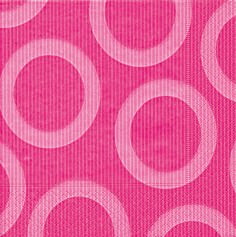 Partytischdecke.de | Servietten 33x33 Circle pink 20 Stück