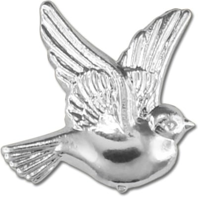 Partytischdecke.de | Deko-Taube silber Größe 21x21 15 Stück