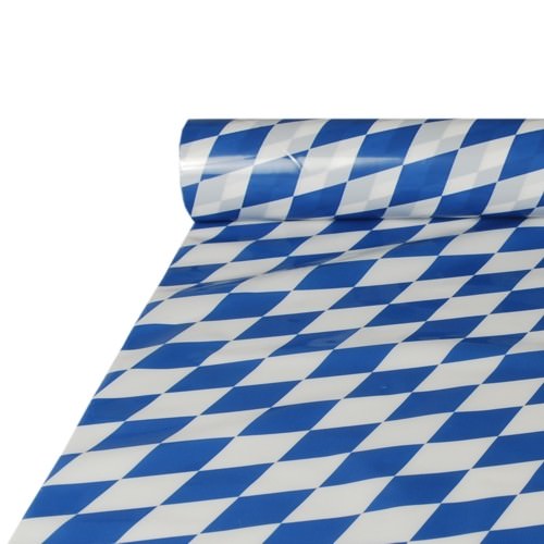 Partytischdecke.de | Folien Tischdecke bayerische 1,0 x 20 m 1 Rolle