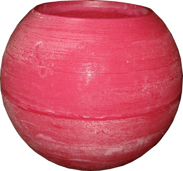 Partytischdecke.de | Rustic Wachswindlicht Ø15 fuchsia