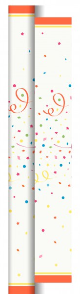Partytischdecke.de | Duni Tischdecke Dunicel 0,90 x 40 m Confetti