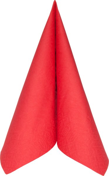 Partytischdecke.de | Duni Serviette Tissue 40x40 rot 250er