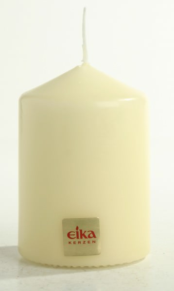 Partytischdecke.de | Stumpenkerze Ø6x8 champagner
