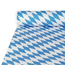 Partytischdecke.de | Tischdecke Papier 1 x 10 m Bavaria blau