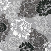 Partytischdecke.de | Servietten 33x33 Blossoms & Ornaments 20 Stück