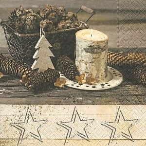 Partytischdecke.de | Servietten 33x33 Xmas still life 20 Stück